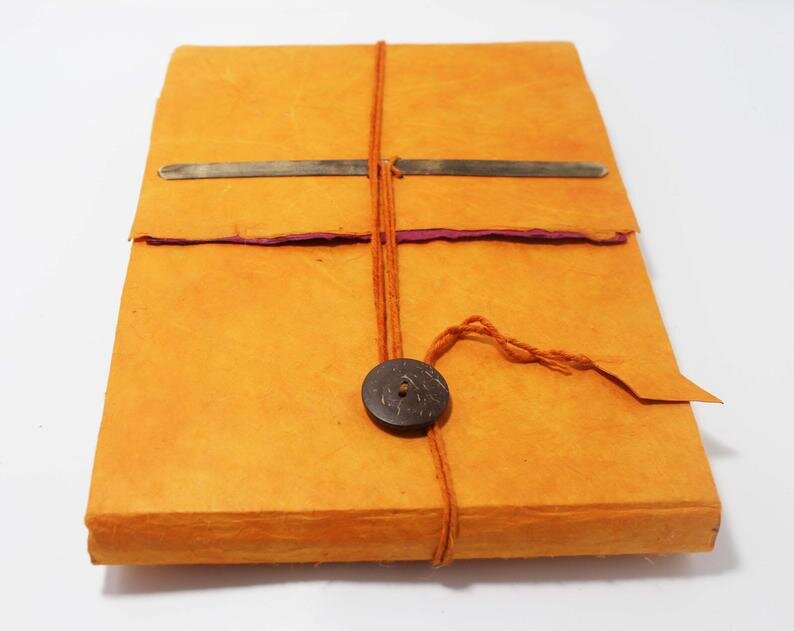Shop the  Handmade large journal notebook &gt;